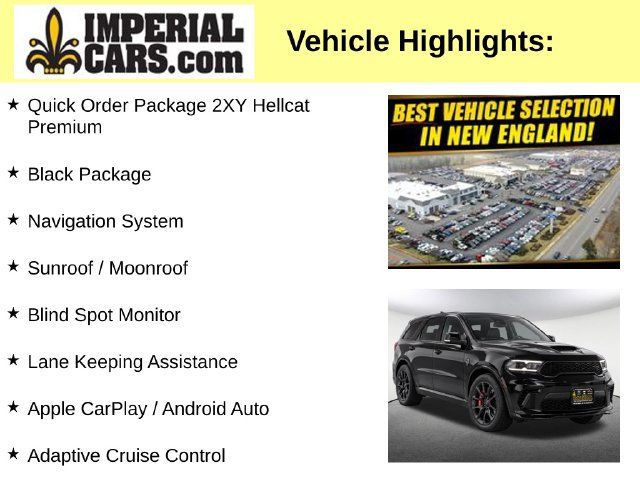 Used 2023 Dodge Durango SRT Hellcat AWD/4WD image 3