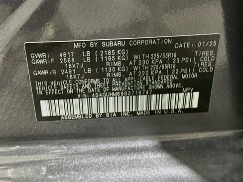 Certified 2025 Subaru Crosstrek 2.5i Limited w/ Crosstrek Mirror Package AWD/4WD image 36