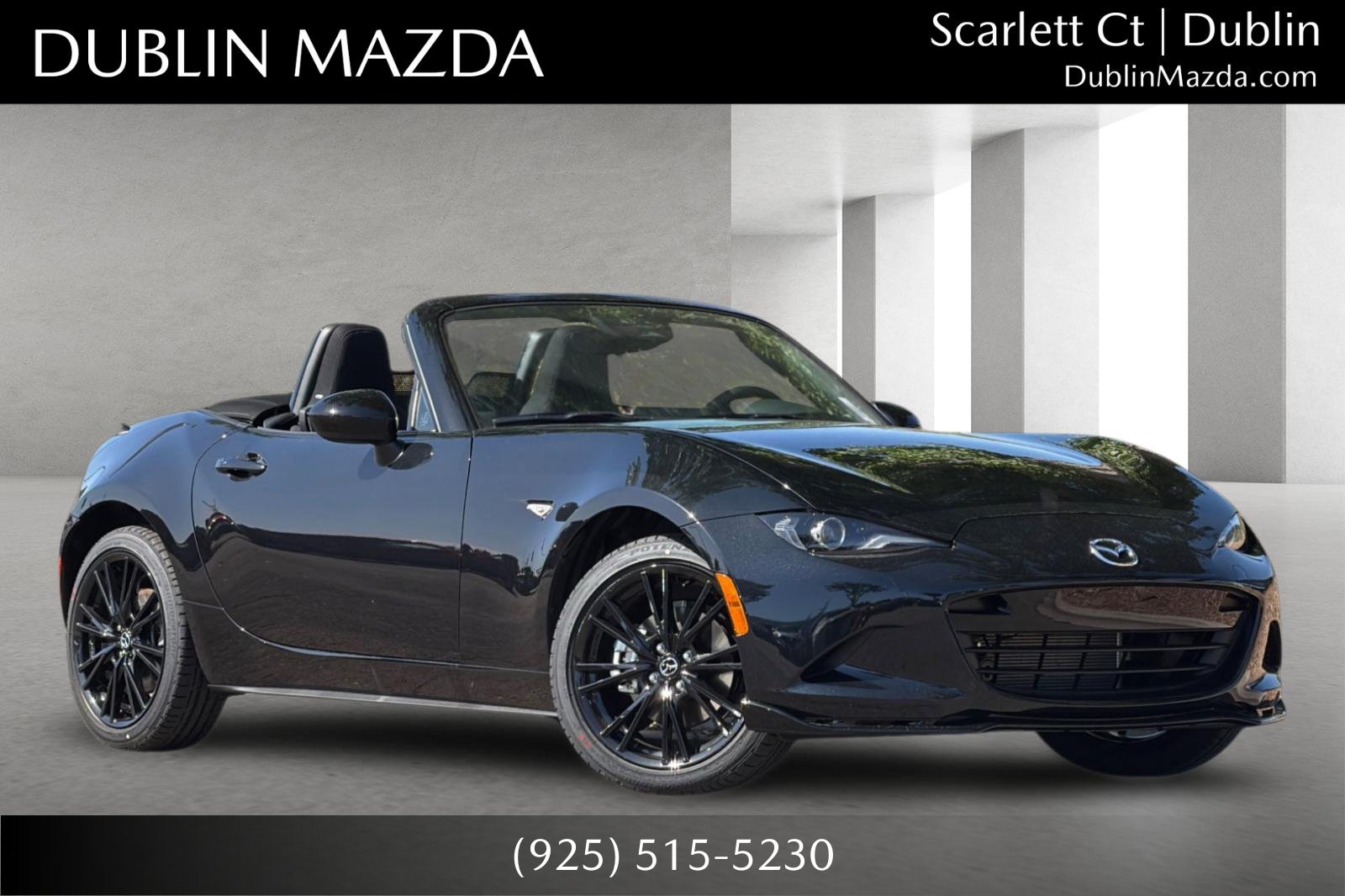 New 2026 MAZDA MX-5 Miata Club w/ Interior Package RWD image 1