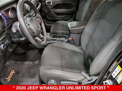 Used 2020 Jeep Wrangler Unlimited Sport AWD/4WD image 11