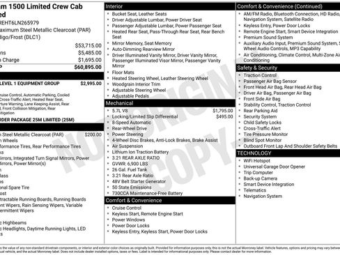 Used 2020 RAM 1500 Limited RWD image 3