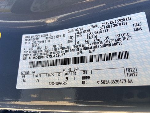 Used 2024 Ford Bronco Outer Banks AWD/4WD image 33