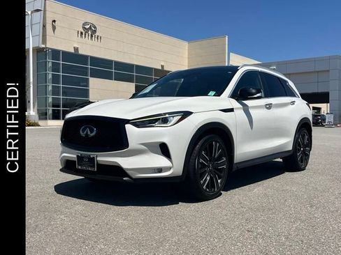 Certified 2022 INFINITI QX50 Luxe w/ Appearance Package FWD image 1