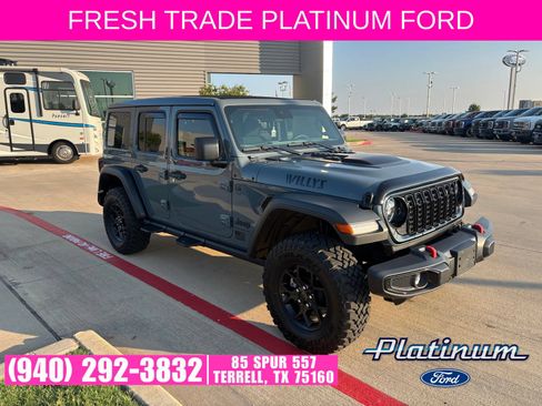 Used 2025 Jeep Wrangler Unlimited Sport AWD/4WD image 1