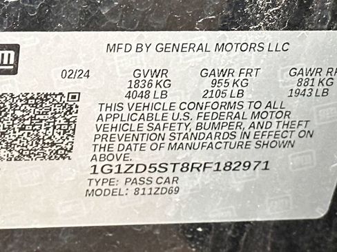 Used 2024 Chevrolet Malibu LT FWD image 50