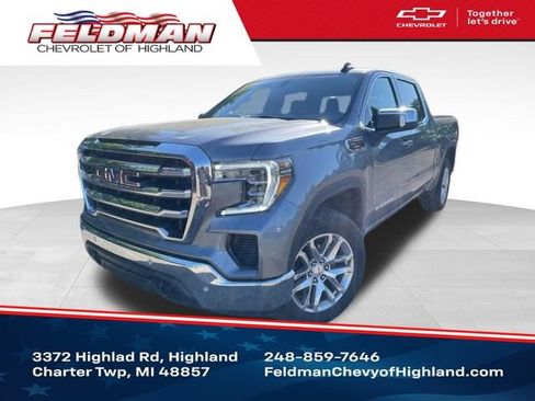 Used 2021 GMC Sierra 1500 SLE w/ Preferred Package AWD/4WD image 1