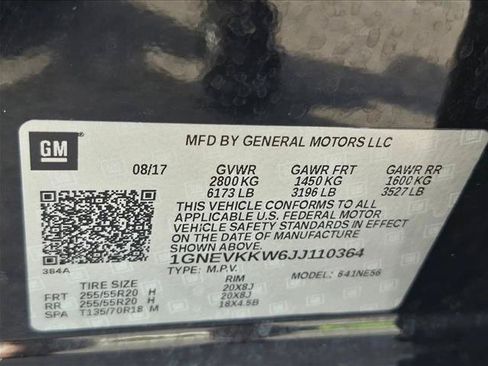 Used 2018 Chevrolet Traverse High Country AWD/4WD image 15
