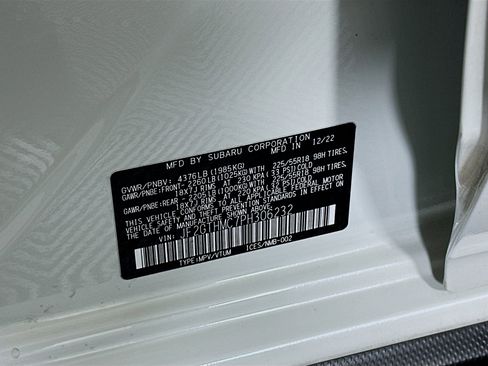 Used 2023 Subaru Crosstrek 2.5i Limited w/ Moonroof Package image 12