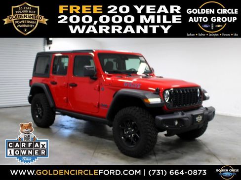 Used 2025 Jeep Wrangler Unlimited Sport S 4xe AWD/4WD image 1