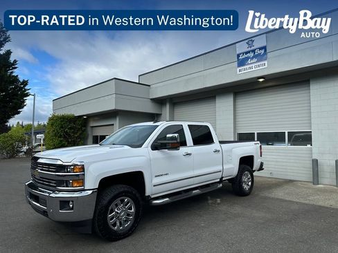 Used 2016 Chevrolet Silverado 3500 LTZ w/ Duramax Plus Package AWD/4WD image 23