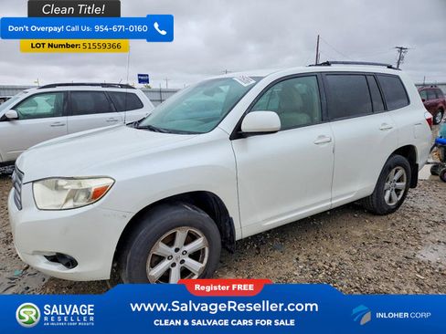 Used 2008 Toyota Highlander 4WD image 1