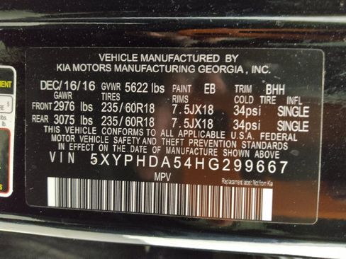 Used 2017 Kia Sorento EX w/ EX V6 Premium Package image 33