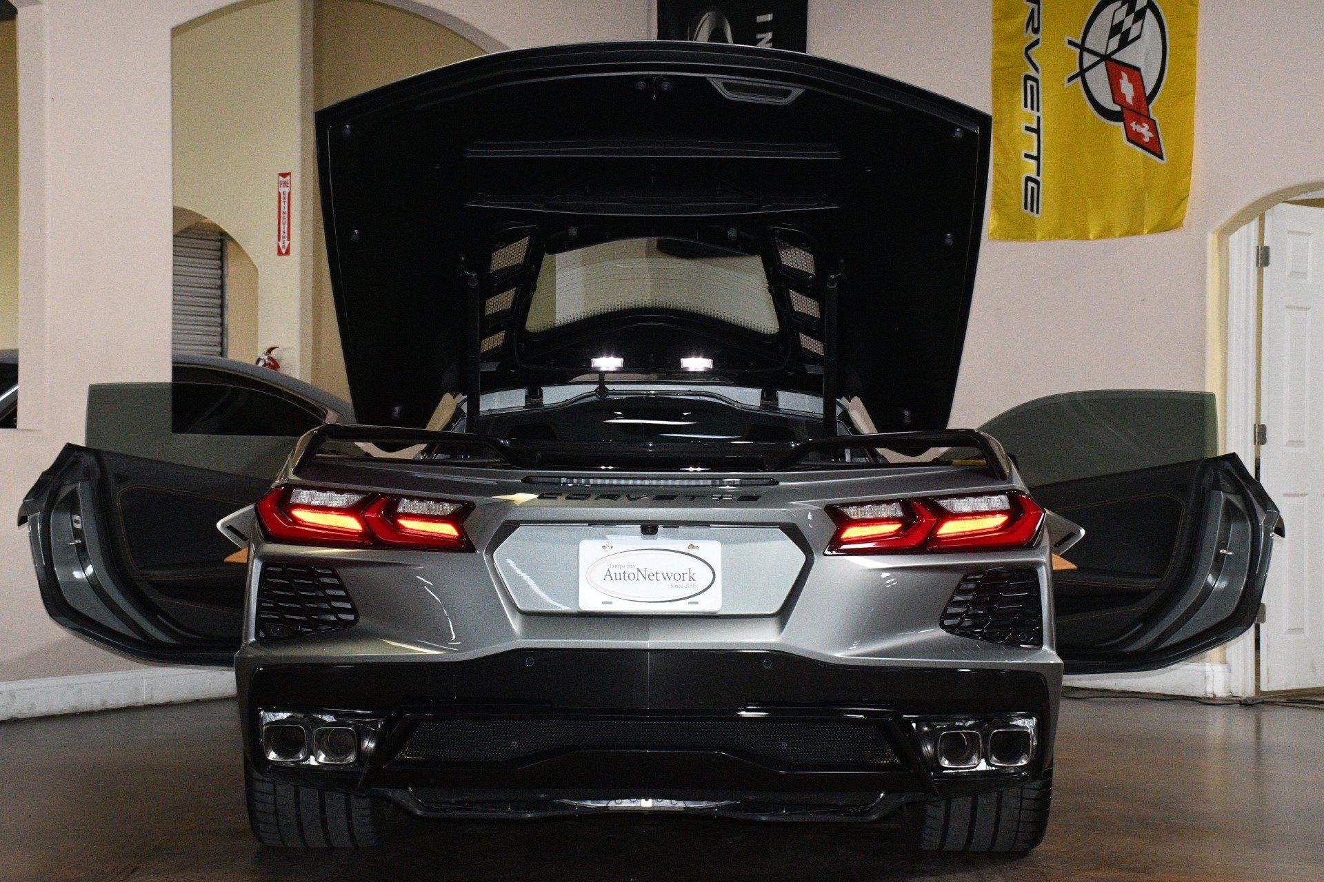 Used 2022 Chevrolet Corvette Stingray Preferred Cpe w/ Z51 Performance Package RWD image 88