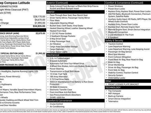 Used 2025 Jeep Compass Latitude w/ Convenience Group image 18