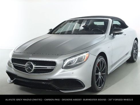Used 2017 Mercedes-Benz S 63 AMG 4MATIC Cabriolet image 1