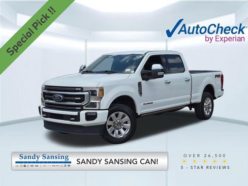 Used 2021 Ford F250 Platinum w/ FX4 Off-Road Package AWD/4WD image 1