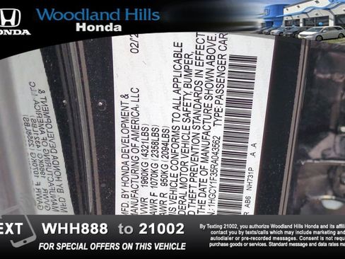 Used 2024 Honda Accord EX image 27