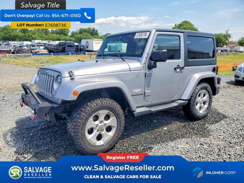 Used 2014 Jeep Wrangler Sahara w/ Connectivity Group AWD/4WD image 1