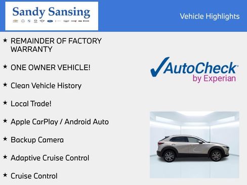 Used 2024 MAZDA CX-30 AWD 2.5 S w/ Premium Package image 8