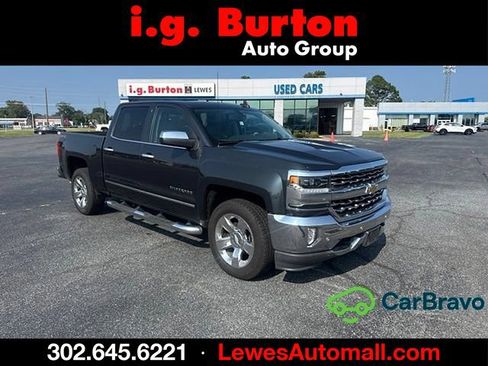 Certified 2018 Chevrolet Silverado 1500 LTZ w/ Sport Package AWD/4WD image 1