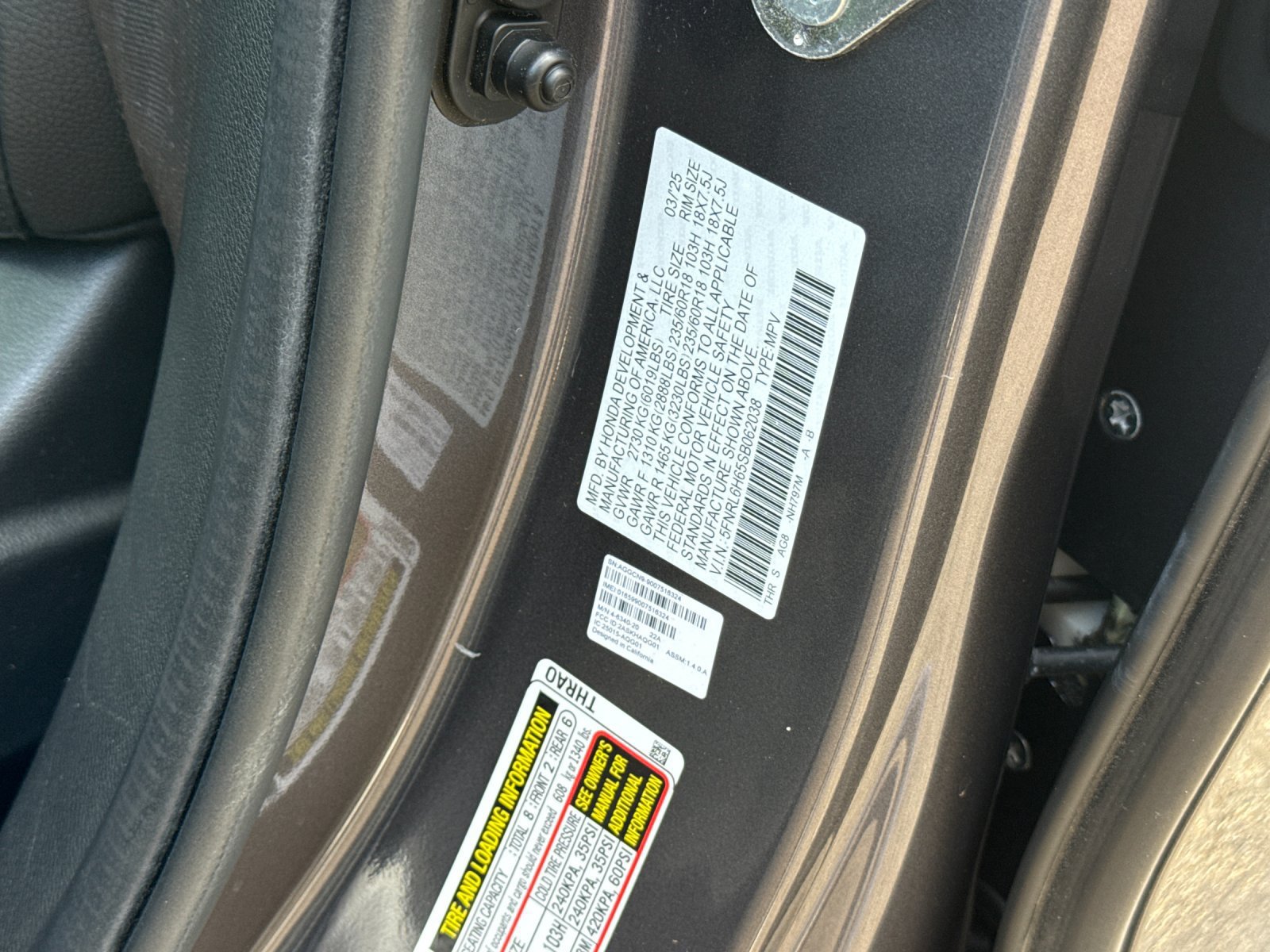 Used 2025 Honda Odyssey EX-L image 28