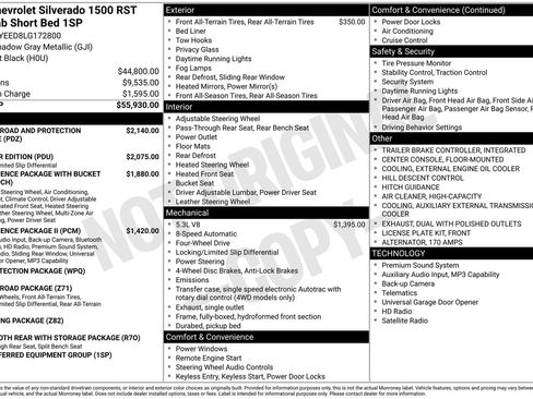 Used 2020 Chevrolet Silverado 1500 RST AWD/4WD image 1