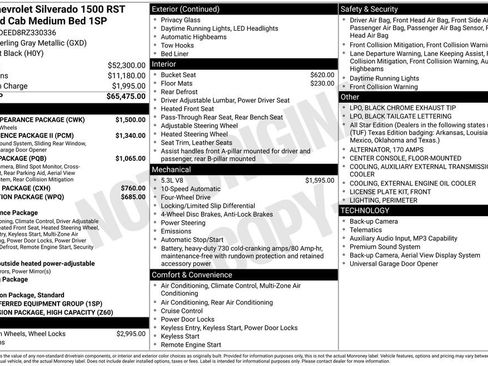 Certified 2024 Chevrolet Silverado 1500 RST w/ Dark Appearance Package AWD/4WD image 5