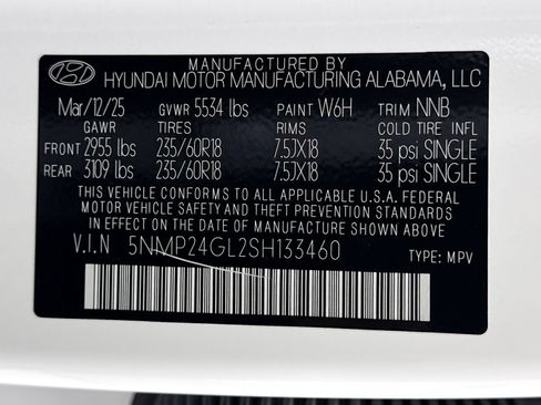 Used 2025 Hyundai Santa Fe SEL FWD image 37