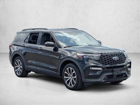 Used 2023 Ford Explorer ST-Line w/ Class IV Trailer Tow Package RWD image 3