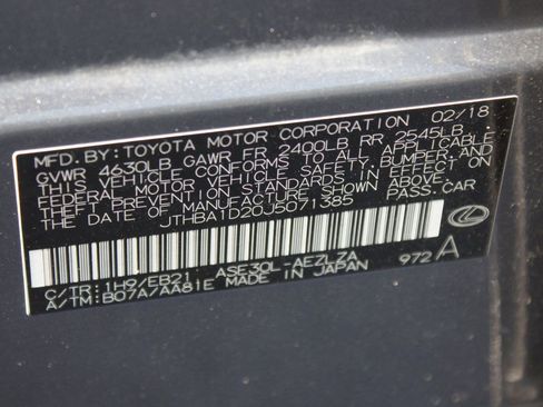 Used 2018 Lexus IS 300 w/ Accessory Package 2 RWD image 25