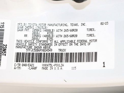 Used 2023 Toyota Tundra Limited image 28