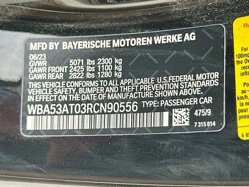 Used 2024 BMW M440i Convertible RWD image 34