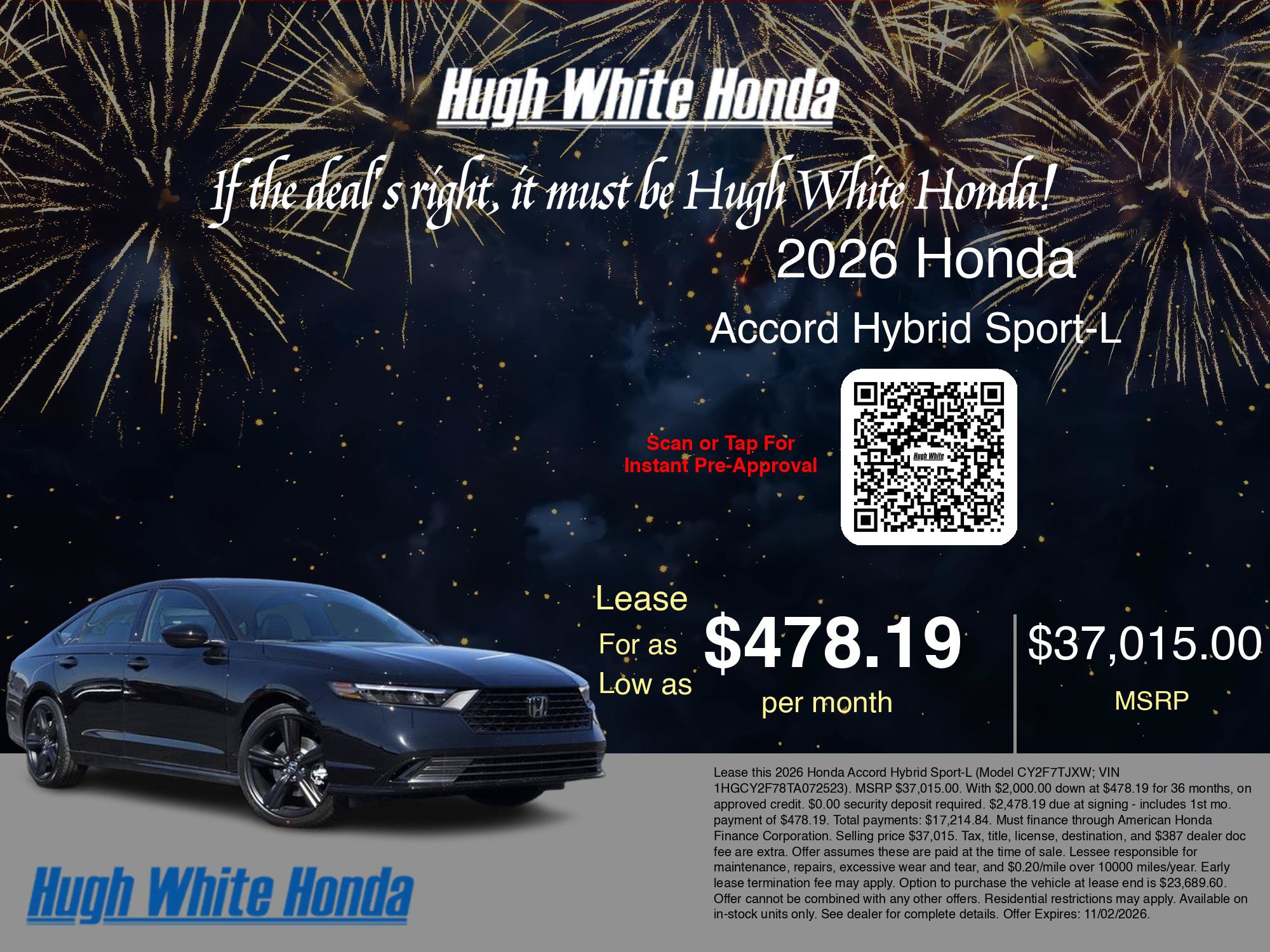 New 2026 Honda Accord Sport image 5