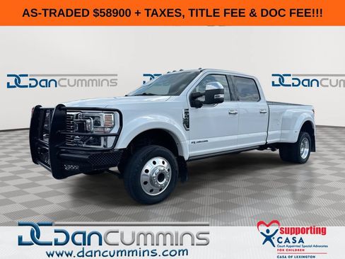 Used 2021 Ford F450 Platinum w/ FX4 Off-Road Package AWD/4WD image 1