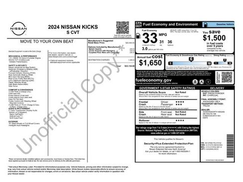 Used 2024 Nissan Kicks S image 4