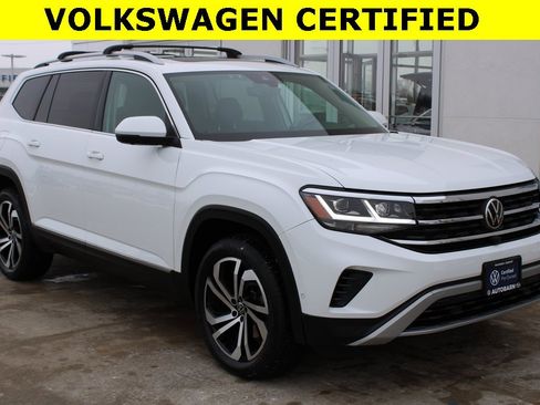Certified 2021 Volkswagen Atlas SEL Premium image 1
