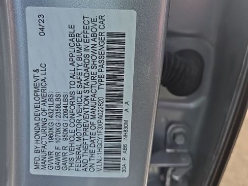 Used 2023 Honda Accord EX image 22