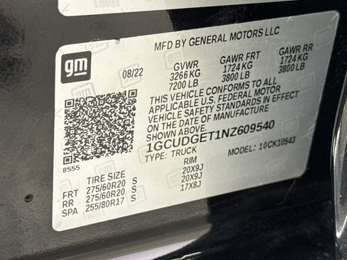 Certified 2022 Chevrolet Silverado 1500 LTZ w/ Technology Package image 26