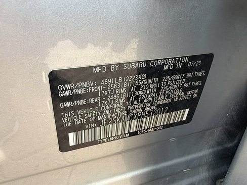 Certified 2023 Subaru Forester Wilderness AWD/4WD image 30
