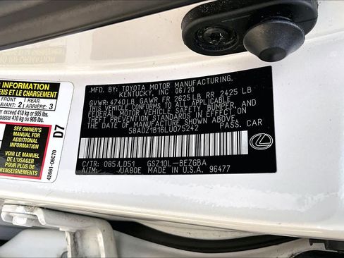 Used 2020 Lexus ES 350 w/ Premium Package FWD image 37