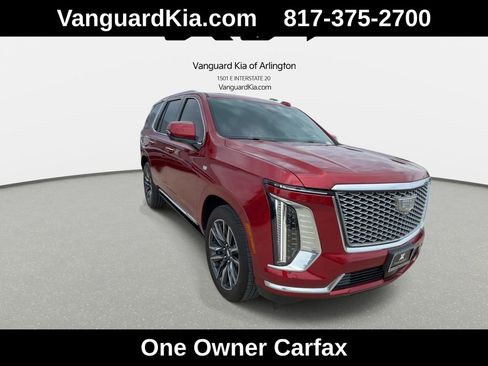Used 2025 Cadillac Escalade Premium Luxury Platinum RWD image 2