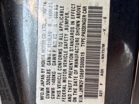 Used 2015 Honda CR-Z EX image 14