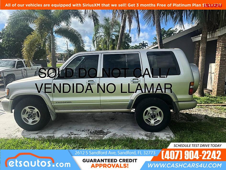 Used 1998 Isuzu Trooper S AWD/4WD image 2