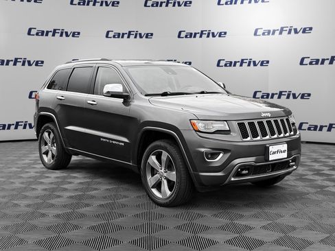 Used 2014 Jeep Grand Cherokee Overland w/ Advanced Technology Group AWD/4WD image 7