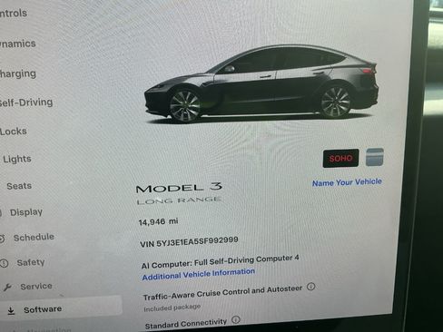 Used 2025 Tesla Model 3 Long Range RWD image 3