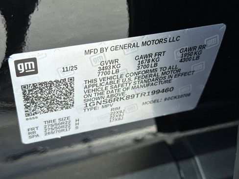 New 2026 Chevrolet Tahoe RST w/ Comfort Package image 29