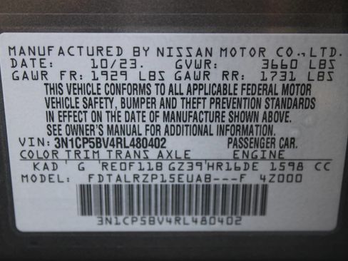 Used 2024 Nissan Kicks S FWD image 9