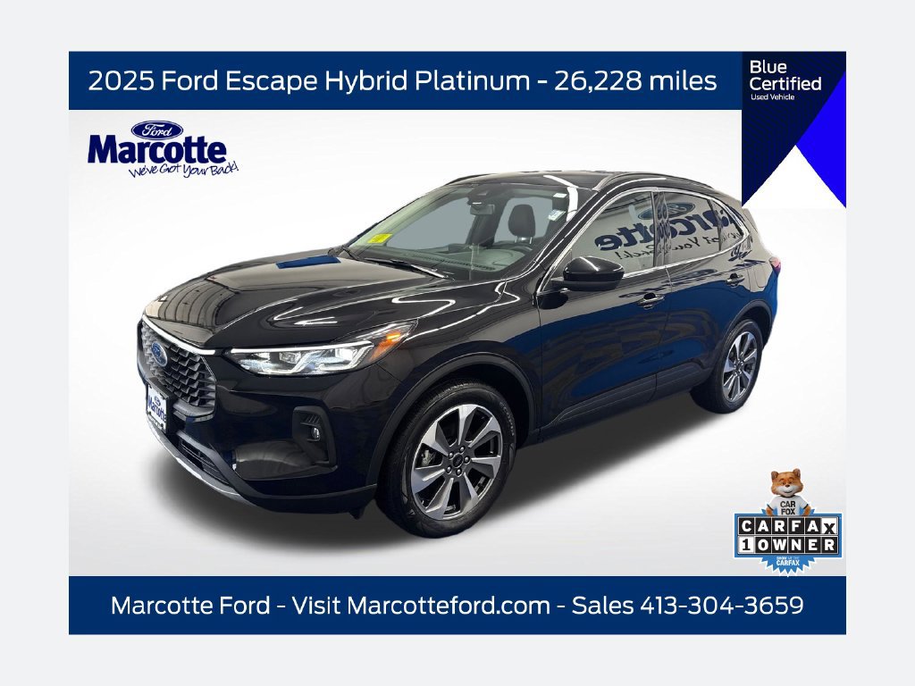 Certified 2025 Ford Escape Platinum AWD/4WD image 1