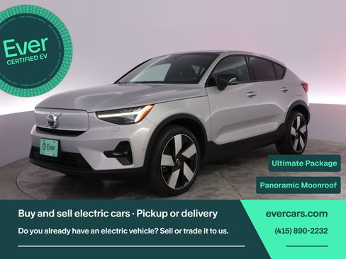 Used 2023 Volvo C40 P8 Recharge Ultimate AWD/4WD image 1