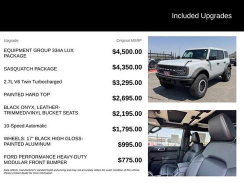 New 2026 Ford Bronco Badlands AWD/4WD image 5